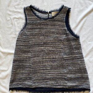 Anthropologie Vanessa Virginia High Neck Tank Top Blouse | Size XS Womens | EUC